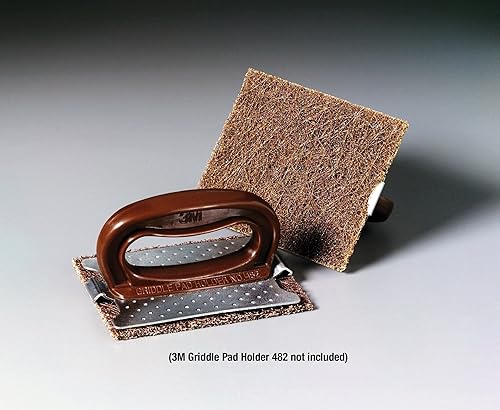 Scotch-Brite 82 en fibre de verre Heavy Duty plaque de cuisson Pad, 5–1/5,1 cm Longueur X 4–1/5,1 cm de largeur, Brown (4 boîtes de 10) - Nail Gallerys