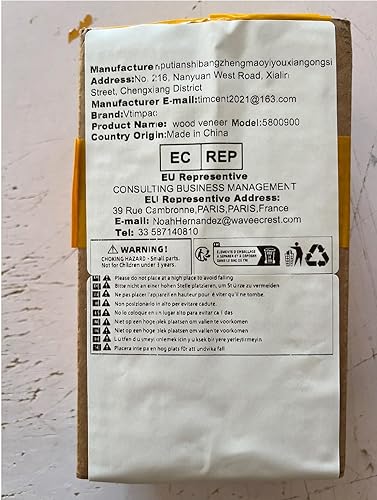 Vtimpac L : 2,5 m - Largeur : 58 cm - T : 0,25 mm - Motif chêne rouge naturel - Placage en bois (dos avec papier kraft) - Nail Gallerys