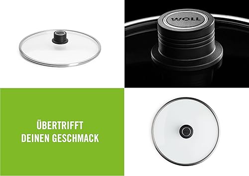 Woll Diamond Logic XR Couvercle rond en verre de sécurité avec purge permanente Transparent Ø 28 cm - Nail Gallerys