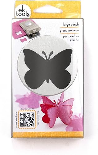 EK Tools 54-30099 Grande poinçon Plastique/Métal Gris 3,50 x 7,84 x 15,49 cm - Nail Gallerys