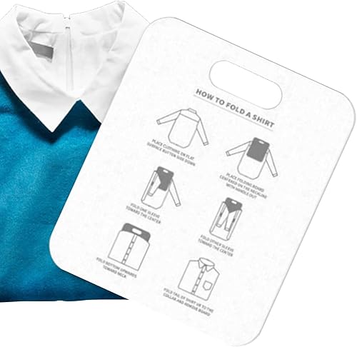 Outil de de vêtements, Planche Pliante Portable pour vêtements, Planche Pliante pour vêtements, Organiseur de Linge Facile et Rapide pour Enfants et Adultes pour Plier Les vêtements - Nail Gallerys