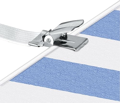 WENKO Fixe-Housse de repassage set de 3 - set de 3, Caoutchouc, 14 x 2 x 3 cm, Blanc - Nail Gallerys