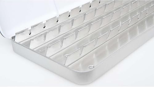 White Nights boîte d'aquarelle russe pour 24 godets entiers, en métal, avec 4 zones de mélange dans le couvercle, Coloré - Nail Gallerys