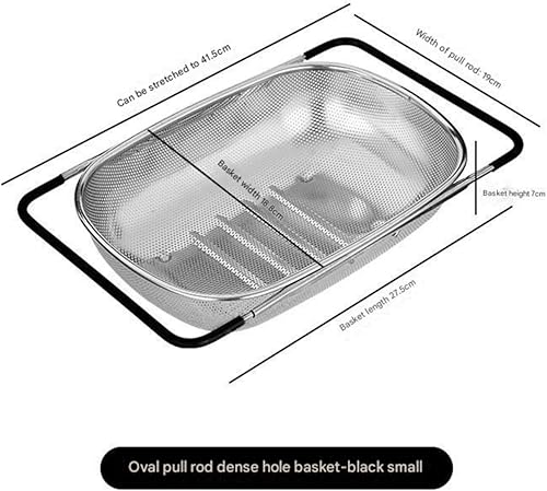 Passoire pour évier Passoire pour évier, Passoire pour évier à Mailles Fines Grande passoire passoire à Panier, rinçage en Acier Inoxydable cuit Multi Pièces Passoire INOX - Nail Gallerys
