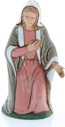 Moranduzzo Nativité 3 Sujets pour Crèche de 10 Cm Échelle 1:20 - Figurines de Crèche Indestructibles - Style 700', Peinture Finition à la Main, Produit Officiel, Fabriqué en Italie, Sculpteur M. Landi - Nail Gallerys