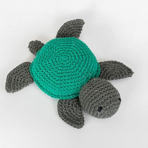 Hoooked Kit de crochet - Jake la tortue - Adorable tortue amigurumi - Kit facile - Nail Gallerys