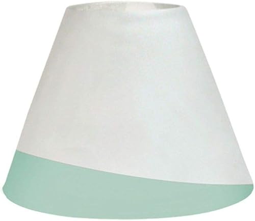 Yankee Candle 1507854 Collection Serene Abat Jour/Plateau pour Bougie Petite Jarre Combinaison Blanc/Vert/Sandblast Aqua 8,4 x 4,5 x 2,2 cm - Nail Gallerys