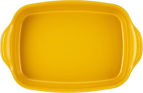 EH769654 Emile Henry Grand plat à four rectangulaire 42,5 x 28 cm Toscane - Nail Gallerys