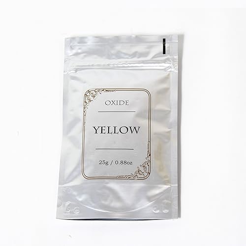 Mystic Moments Poudre minérale d'oxyde jaune 50 g - Nail Gallerys