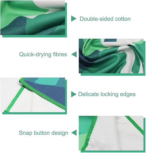 Serviette de Plage Grande, Serviette Portable en Microfibre, Serviette de Plage à Séchage Rapide, Serviettes de Bain, pour Hommes, Femmes, Plage, Piscine, Chaises de Plage, 70 * 150CM - Nail Gallerys