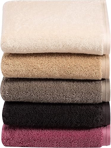 Vossen Vegan Life Serviette de bain Anthracite 100 x 150 cm - Nail Gallerys