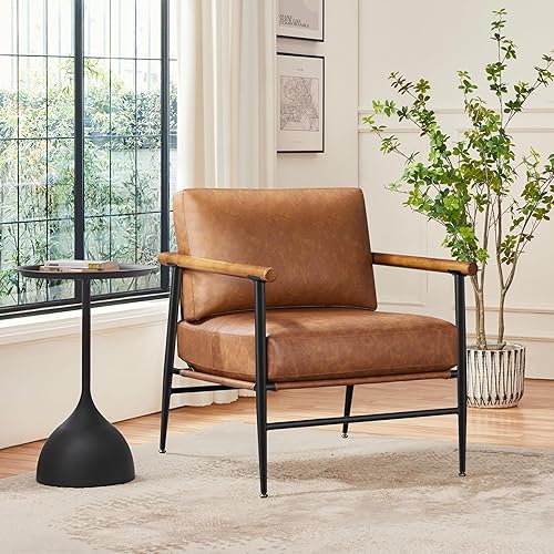 Yaheetech Fauteuil de Relaxation en Tissu Bouclette Rembourré Fauteuil de Salon Design Moderne Élégant Cadre Métallique Accoudoirs Bois Fauteuil d'appoint pour Chambre Salle de Réception Blanc Blanc/1 - Nail Gallerys