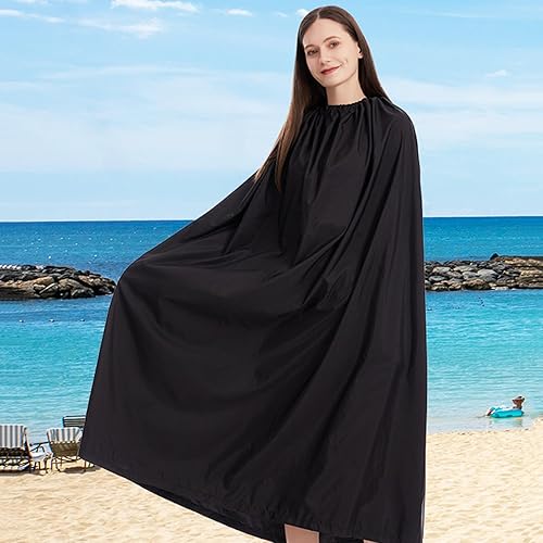 Changer De Poncho pour Les Adultes - Contaille De Combinaison Poncho Robe De Surf | Cape De Serviette Épaissie De 3,94 Pieds Supplémentaires avec Col Rond Réglable, Couverture De Pansement Instantané - Nail Gallerys