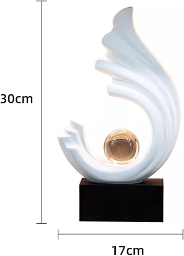 Sculpture décorative Vent et eau se lèvent Décorations haut de gamme Niche Décorations d'armoires à vin Meubles de salon de bureau Meubles de télévision Décorations haut de gamme Décoration de Maison - Nail Gallerys