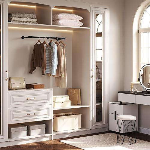 eSituro Tringle à Vêtement Murale, Penderie Murale, Portant à Vêtement, Portemanteaux Muraux, Style Industriel, pour Salon, Chambre, Montage Facile, Noir - Nail Gallerys