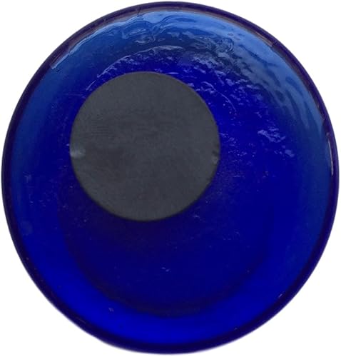 Equal Earth Aimant de réfrigérateur décoratif, mauvais œil, porte-bonheur style turc - Bleu - Nail Gallerys
