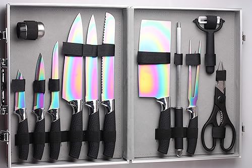 Pradel Excellence I7202TI Valise Lame de Revêtement Titane 35,5 x 28,5 x 8,3 cm 12 Pièces - Nail Gallerys