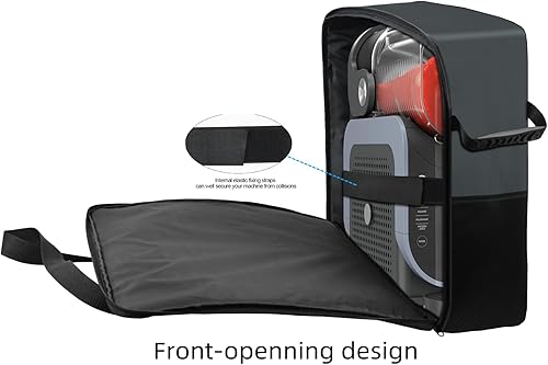 AF-WAN Sac de transport pour machine Ninja SLUSHi FS301EU/FS299/FS301CEU - Portable - Pour machines à boissons glacées - Avec ouverture avant et grande poche pour accessoires - Gris foncé, gris foncé - Nail Gallerys