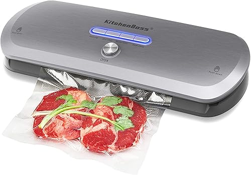Cuiseur Thermoplongeur Cuisson Sous Vide: KitchenBoss G322T Cuisine Sous Vide Cooker 1100W & Machine Sous Vide Alimentaire: Appareil de Mise sous Vide │ Système de vide automatique sec - Nail Gallerys