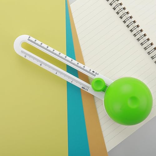 TIESOME Coupeur De Papier Circulaire, 4-12 pouces ronds Cut Paper Circle Rotary Circle Cutter Rotatif Craft Massicot Supplies 3 Pièces Lames de Rechange, Pour Une DéCoupe Simple Et Rapide - Nail Gallerys