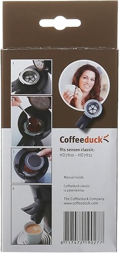 Coffeeduck Classique Filtre à Café Rechargeable Permanent pour les Modèles Senseo HD7810/HD7812 - Nail Gallerys