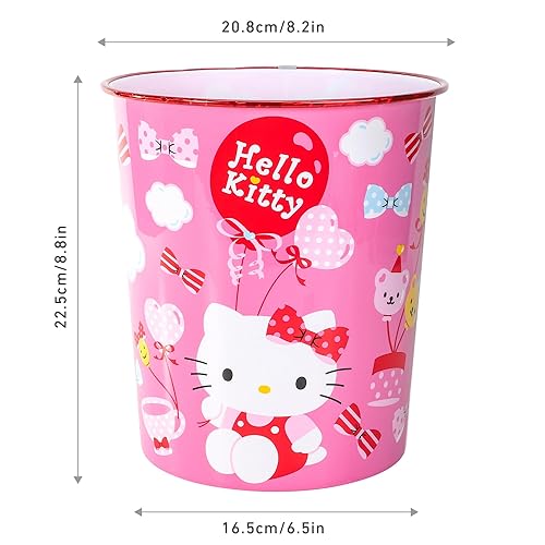 Hello Kitty Seau à papier pour enfants pour chambre à coucher, bureau, poubelle - Nail Gallerys