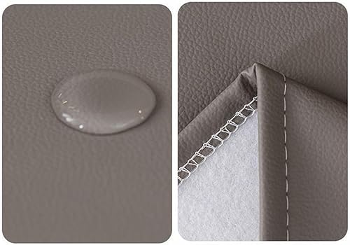 YUEZHONG Housse De Canapé en Cuir Synthétique De Qualité Supérieure, Imperméable, for Canapé Sectionnel, Protection De Meubles, for Chiens Et Chats(Dark Coffee,180x230cm/71x91in) - Nail Gallerys