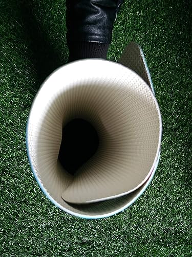 SEANATIVE Paillasson d'entrée pour terrasse, jardin, garage, porte d'entrée - Design « Good Wish Only » - Tapis carré fin - 40 x 60 cm - Nail Gallerys