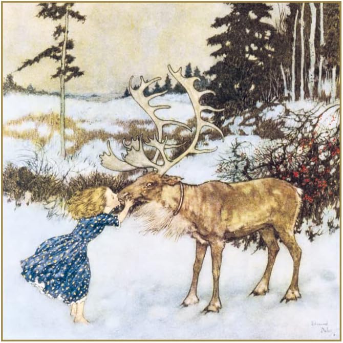 V&A Christmas Fairy Tales Boîte de 16 cartes de Noël - Nail Gallerys