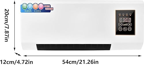 Climatiseur Mural Sans évacuation, 2000w Climatiseur Sans Conduit Avec Télécommande, Fonction Chauffage, Utilisation Hiver Et été, 110/220/240v - Nail Gallerys