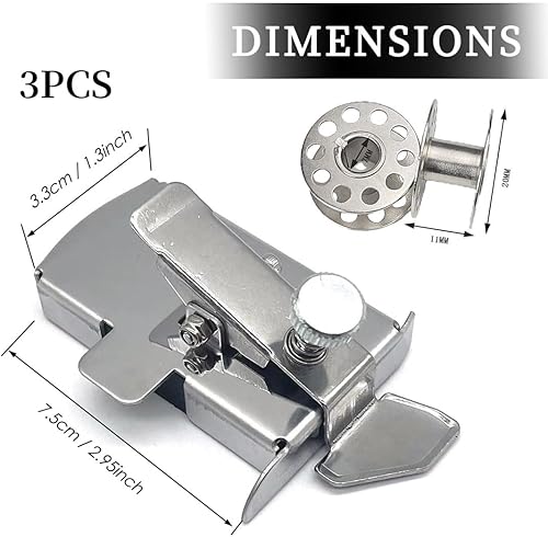 LEEQ Guide de Couture magnétique - Appareil de Mesure magnétique Multifonction Anti-curl, Accessoire de Couture pour Machine à Coudre, Guide de Couture Universel magnétique, Outil de Fixation - Nail Gallerys