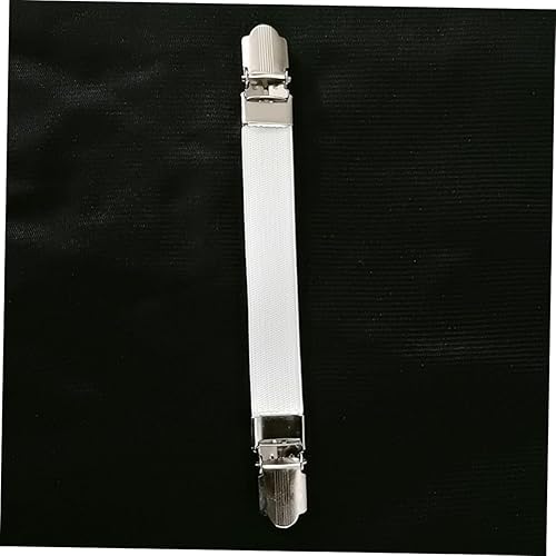 Homoyoyo Lot De 4 Pinces Élastiques pour Planche à Repasser - Attaches De Housse De Planche à Repasser en Silicone Antidérapant - Clips De Maintien Ajustables pour Un Repassage Facile Et - Nail Gallerys