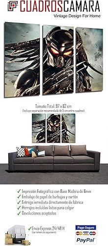 Cuadros Cámara Cadre Photo 27192 Multicolore, Taille XXL - Nail Gallerys