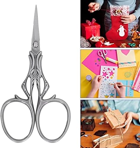 Ciseaux vintage, ciseaux ergonomiques en tissu à haute dureté pour la couture - Nail Gallerys