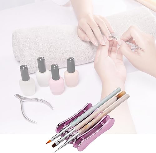 DIMITU Support pour pinceaux de maquillage à 5 compartiments - Nail Gallerys