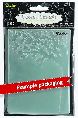Darice 1218-91 Classeur de gaufrage Plastique Transparent 30,5 x 6,5 x 0,11 cm - Nail Gallerys