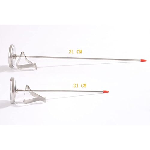 Thermomètre à huile, longue tige, lecture instantanée avec clip de retenue pour cuisine, barbecue et friture (310 mm) - Nail Gallerys