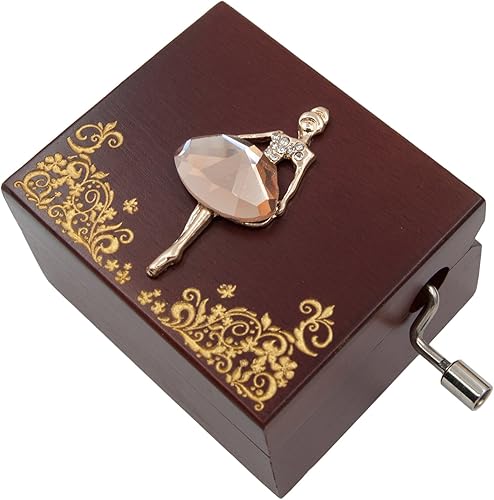 Wingostore Mini Handcrank Music Box Tune of Fur Elise(Ballerine) - Nail Gallerys