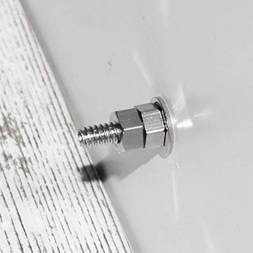 Pushka Home Conjunto de 8 Cerámica Crema Blanca Beis Armario Pomos Puerta. Pack 8 X 40mm Estilo Antiguo Estarcido Tiradores Mix. Traje Puertas hasta 27mm. Se Envía con Plata Fijaciones para Decorar Tu - Nail Gallerys