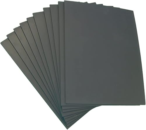 Lot de 10 blocs de polymères Lino doux double face 100 x 150 mm – Feuilles d'impression super douces de 3,2 mm d'épaisseur pour la sculpture d'art et l'artisanat – par Essential Arts - Nail Gallerys