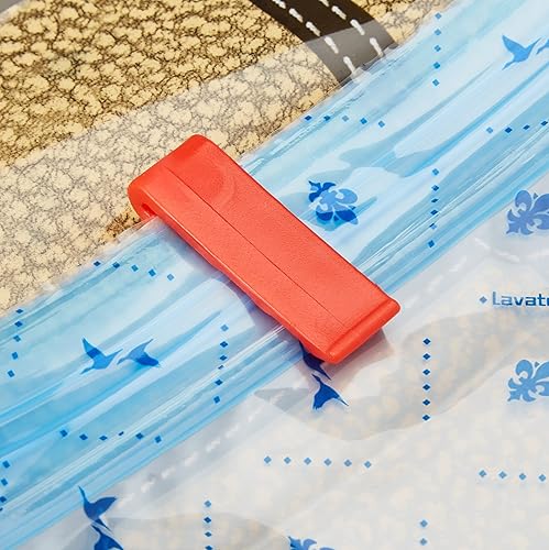 Lavatelli Sac de Rangement Sous Vide XXL - Lot de 2 Sacs avec Aspirateur, Compression Voyage ou Dressing, Rangement Sous Lit, 100x45x120 cm - Nail Gallerys