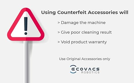 Ecovacs Lot de 3 serpillères lavables et réutilisables compatibles avec Les Robots aspirateurs U2 - Nail Gallerys