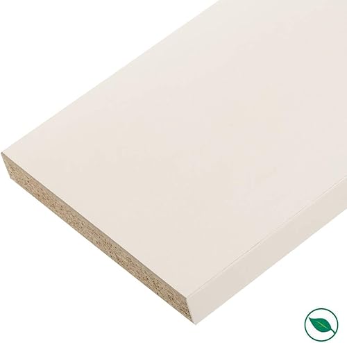 Plan de travail stratifié Blanc 1800 x 600 EP 28 mm - PEFC 75%. - Nail Gallerys
