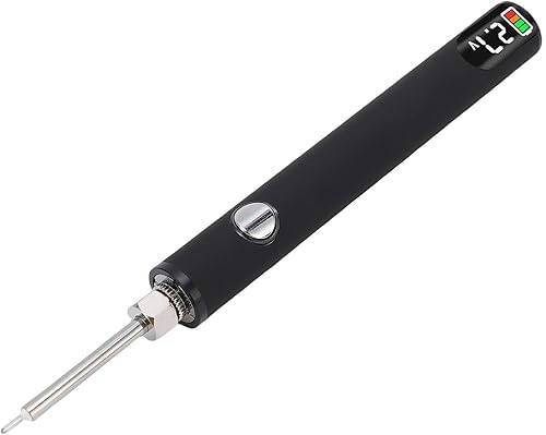 Crayon Numérique en Fil, Crayon Brûlant en Fil pour le Kit d'artisanat Cuir Clair (BLACK) - Nail Gallerys