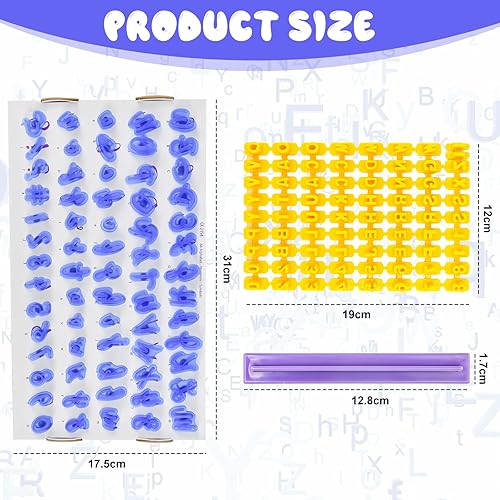 LPAMABA Tampon Lettre Alphabet Emporte Piece Lettre Alphabet Tampon Patisserie Lettre Emporte-Pièce Biscuit Emporte Piece Patisserie Emporte Piece Lettre Pate a Sucre pour Biscuits Dessert Gâteaux - Nail Gallerys