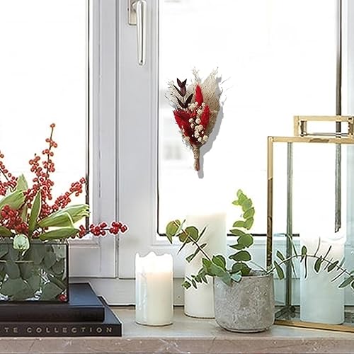 Fleurs Séchées - Bouquets Naturels Pour La Décoration - Décor Fleurs Séchées Naturellement - Bouquet, Décoration De Table De Pour Fêtes, Douches De Mariée - Nail Gallerys