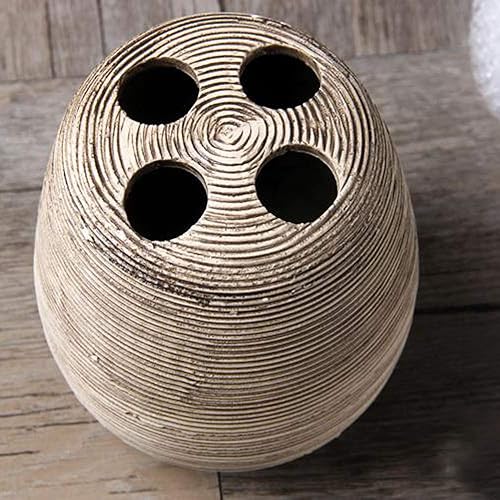 Ensemble d'accessoires de Salle de Bain 5 pièces,Porte-Brosse à Dents en céramique,Distributeur de Savon,Porte-Savon,gobelet,Produits pour la Maison - Nail Gallerys