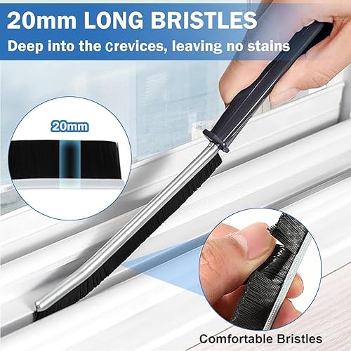 Egalit Lot de 3 brosses de Nettoyage pour suceur Plat, Brosse à récurer, Joints Profonds de carrelage, suceur Plat, Brosse de Nettoyage, Outil de Nettoyage polyvale (3 brosses) (2 brosses) - Nail Gallerys