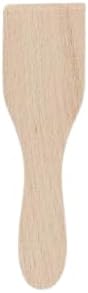 Teemando® 8 Grattoirs en Bois de Hêtre Local pour Raclette - 13 cm, Spatules Résistantes à la Chaleur pour Poêlons Enduits - Nail Gallerys