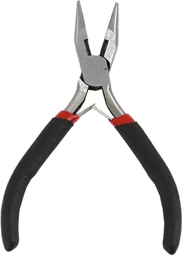 TEHAUX 2pièces Pince à Bijoux Mini Outil De Précision Avec Poignée Antidérapante Idéale Pour Fabrication Travail Du Fil - Nail Gallerys